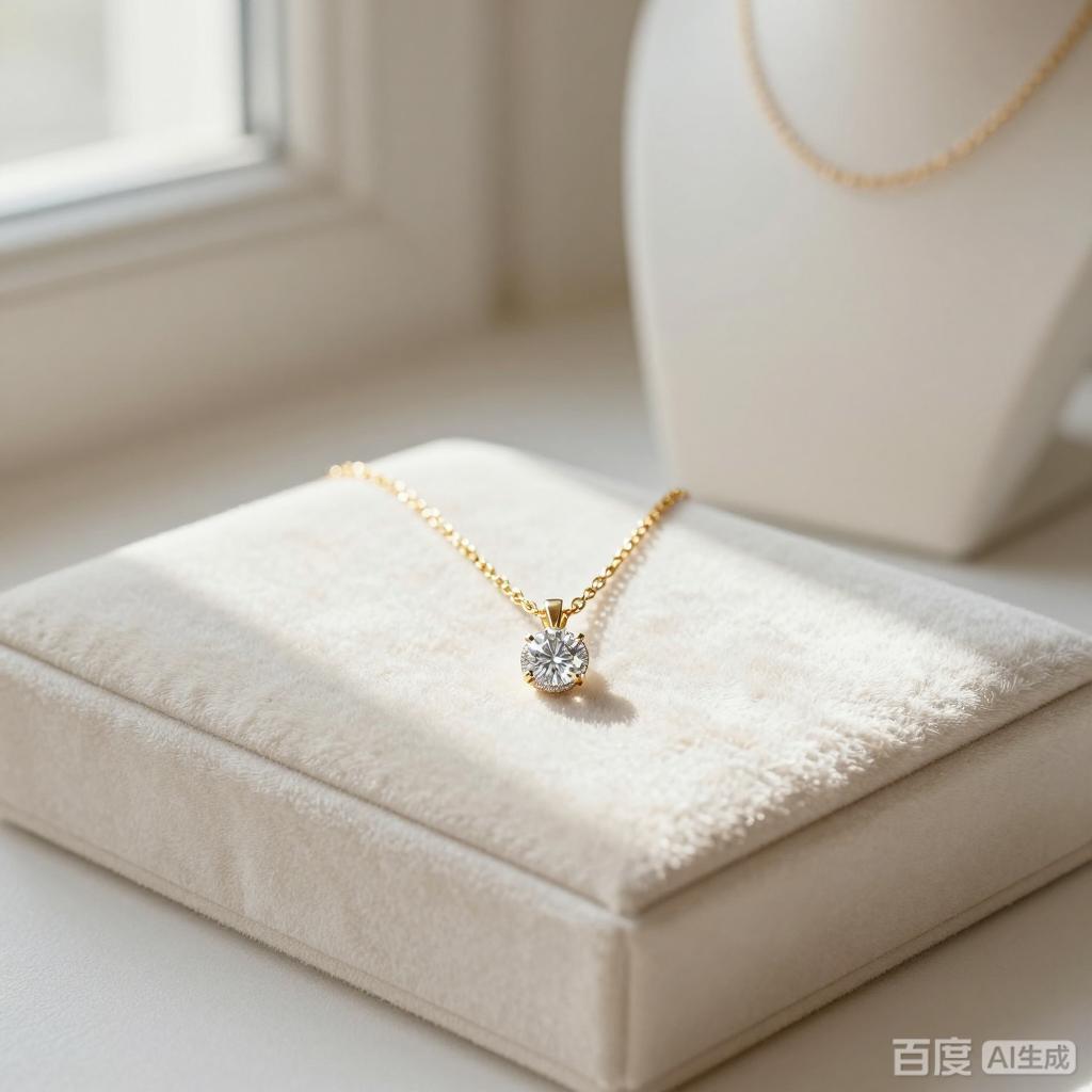 bespoke necklace pendant custom design bridal diamond solitaire on gold chain